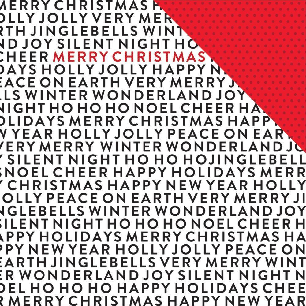 Weihnachtspapier Winter Wonderland - Cardstock 12 x 12 Inch