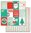 Weihnachtspapier Gingerbread - Cardstock 12 x 12
