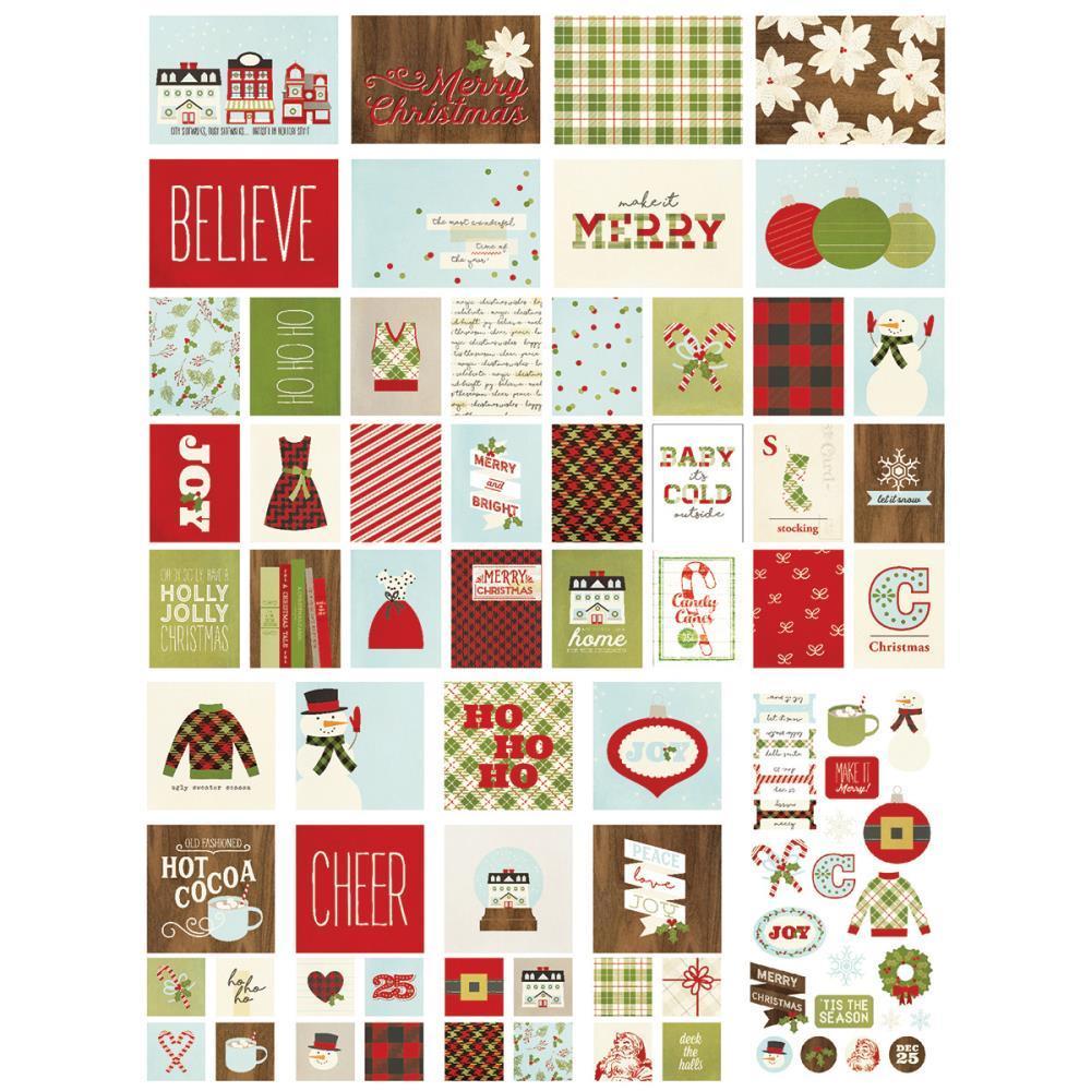 Karten + Stanzteile Set - Very Merry - SN@P! Classic Christmas